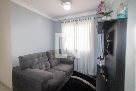 Sala  de apartamento à venda com 2 quartos, 44m² em Jardim Utinga, Santo André