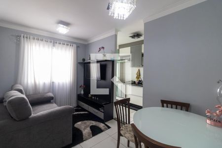 Sala  de apartamento à venda com 2 quartos, 44m² em Jardim Utinga, Santo André
