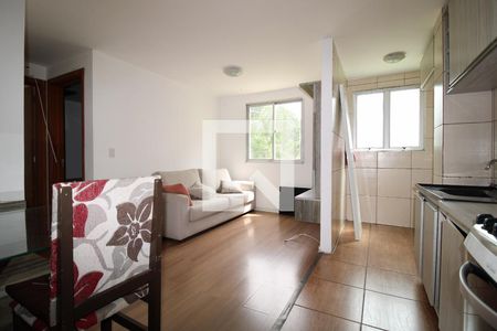 Sala/Cozinha de apartamento para alugar com 2 quartos, 42m² em Estância Velha, Canoas