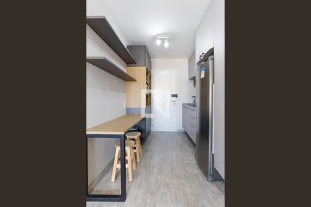 Studio à venda com 33m², 1 quarto e sem vagaCozinha