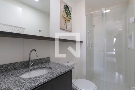 Banheiro de kitnet/studio à venda com 1 quarto, 33m² em Consolação, São Paulo