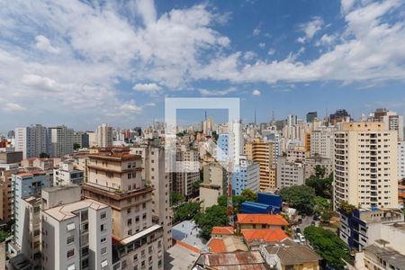 Vista de kitnet/studio à venda com 1 quarto, 33m² em Consolação, São Paulo