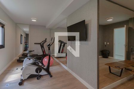 Studio para alugar com 33m², 1 quarto e sem vagaAcademia