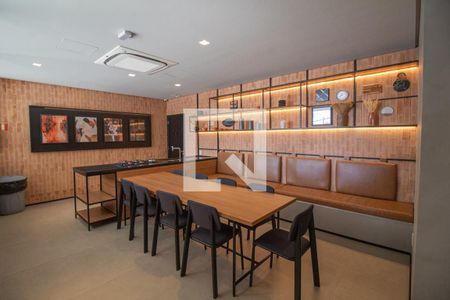 Studio à venda com 22m², 1 quarto e sem vagaÁrea Gourmet