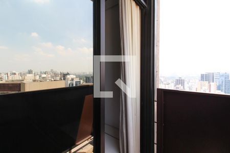 Varanda da Sala de apartamento para alugar com 2 quartos, 75m² em Itaim Bibi, São Paulo