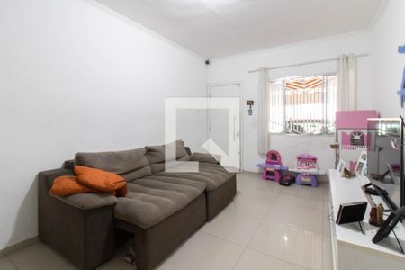 Sala de casa para alugar com 2 quartos, 120m² em Vila Dona Augusta, São Paulo