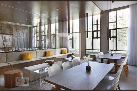 Apartamento para alugar com 52m², 1 quarto e 1 vaga Apartamento para alugar com 52m², 1 quarto e 1 vagaÁrea comum - Salão de festas