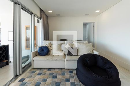 Sala de apartamento para alugar com 3 quartos, 121m² em Pinheiros, São Paulo