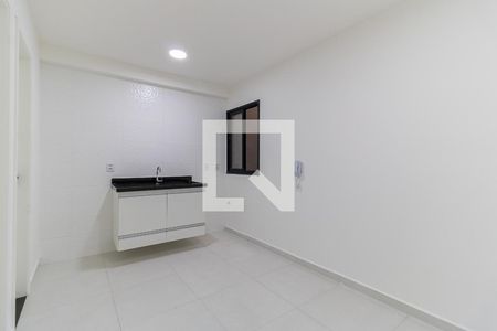 Sala e Cozinha de apartamento para alugar com 1 quarto, 22m² em Cambuci, São Paulo