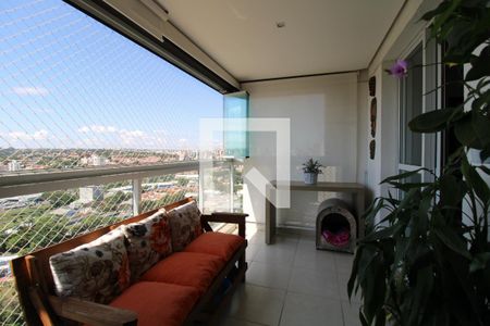 Varanda Gourmet de apartamento à venda com 3 quartos, 90m² em Jardim Belo Horizonte, Campinas