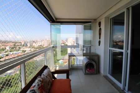 Varanda Gourmet de apartamento à venda com 3 quartos, 90m² em Jardim Belo Horizonte, Campinas