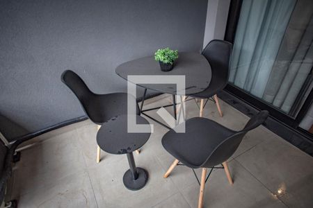 Studio à venda com 33m², 1 quarto e sem vagaVaranda - Deta;he