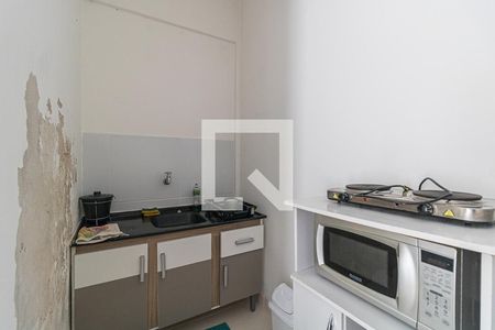 Cozinha de kitnet/studio para alugar com 1 quarto, 35m² em São Geraldo, Porto Alegre