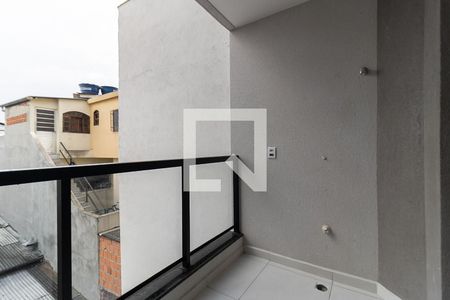Varanda e Lavanderia de apartamento para alugar com 1 quarto, 21m² em Cambuci, São Paulo