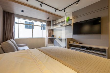 Sala/Quarto de apartamento para alugar com 1 quarto, 30m² em Cerqueira César, São Paulo