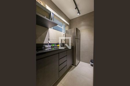 Cozinha de apartamento para alugar com 1 quarto, 30m² em Cerqueira César, São Paulo