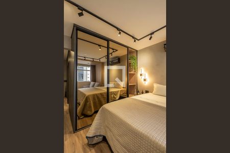 Sala/Quarto de apartamento para alugar com 1 quarto, 30m² em Cerqueira César, São Paulo