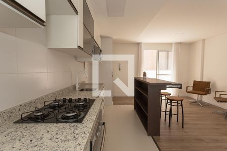 Cozinha de apartamento para alugar com 2 quartos, 86m² em Mercês, Curitiba