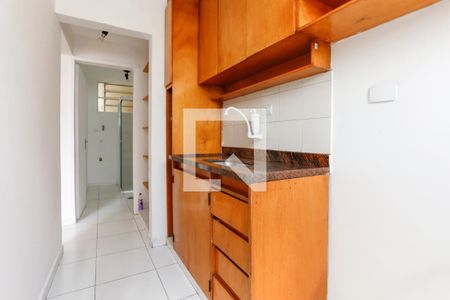 Studio à venda com 40m², 1 quarto e sem vagaCozinha