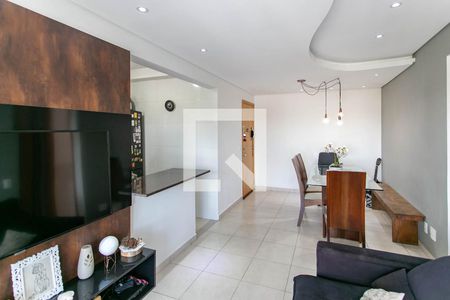 Sala de apartamento à venda com 3 quartos, 110m² em Liberdade, Belo Horizonte