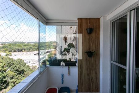 Varanda da Sala de apartamento à venda com 3 quartos, 110m² em Liberdade, Belo Horizonte