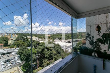 Varanda da Sala de apartamento à venda com 3 quartos, 110m² em Liberdade, Belo Horizonte