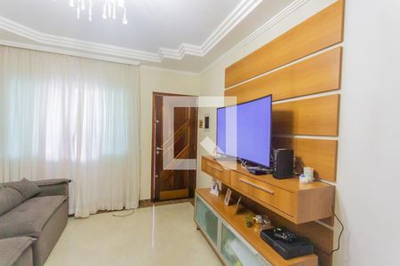Sala de casa para alugar com 2 quartos, 148m² em Vila Alzira, Santo André