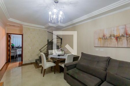 Sala de casa à venda com 2 quartos, 148m² em Vila Alzira, Santo André