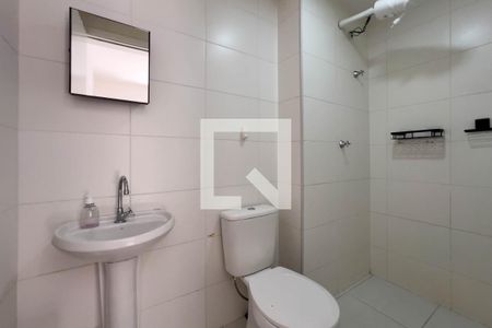 Banheiro de apartamento para alugar com 1 quarto, 34m² em Cambuci, São Paulo