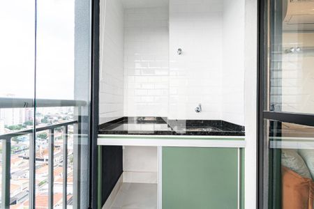 Varanda de apartamento para alugar com 1 quarto, 38m² em Mirandópolis, São Paulo