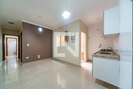 Sala de apartamento para alugar com 2 quartos, 50m² em Parque Novo Oratório, Santo André