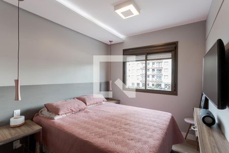 Suíte de apartamento à venda com 2 quartos, 81m² em Santa Maria Goretti, Porto Alegre