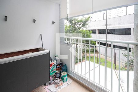 Varanda da Sala de apartamento à venda com 2 quartos, 56m² em Vila Prudente, São Paulo