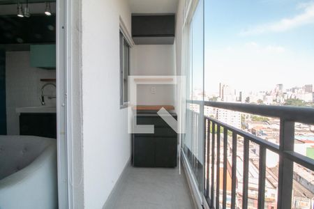 Apartamento para alugar com 27m², 1 quarto e sem vagaVaranda
