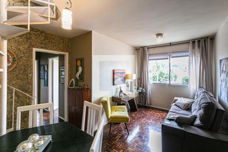 Sala de apartamento à venda com 2 quartos, 114m² em Cristal, Porto Alegre