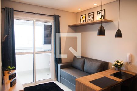 Sala de apartamento para alugar com 1 quarto, 33m² em Bela Vista, São Paulo