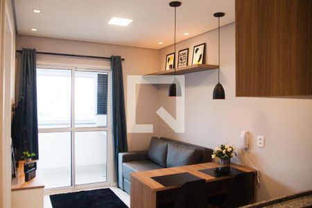 Sala de apartamento para alugar com 1 quarto, 33m² em Bela Vista, São Paulo