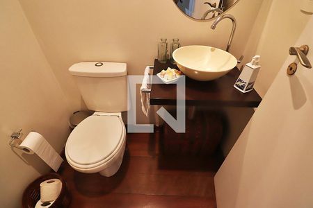 Lavabo de apartamento à venda com 3 quartos, 130m² em Vila Bastos, Santo André