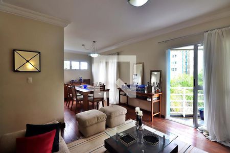 Sala de apartamento à venda com 3 quartos, 130m² em Vila Bastos, Santo André