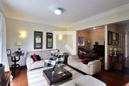 Sala de apartamento à venda com 3 quartos, 130m² em Vila Bastos, Santo André