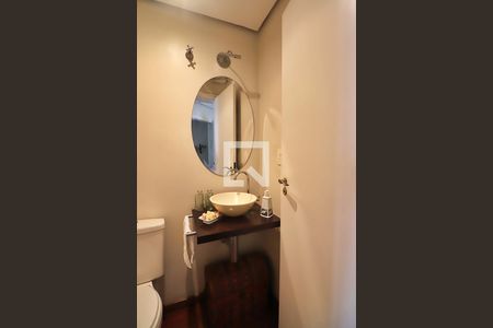 Lavabo de apartamento à venda com 3 quartos, 130m² em Vila Bastos, Santo André