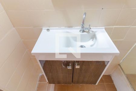 Apartamento à venda com 82m², 2 quartos e 1 vagaDetalhe do Banheiro da Suíte - Pia