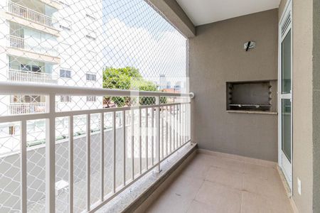 Varanda Gourmet de apartamento à venda com 2 quartos, 61m² em Campo Grande, São Paulo