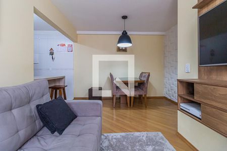 Sala de apartamento à venda com 2 quartos, 52m² em Vila Sao Pedro, Santo André