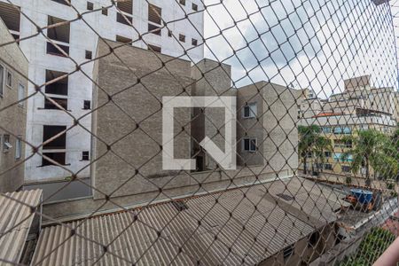 Vista da Sacada da Sala de apartamento à venda com 2 quartos, 52m² em Vila Sao Pedro, Santo André