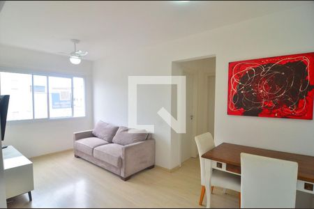 Sala de apartamento para alugar com 2 quartos, 57m² em Centro, Canoas