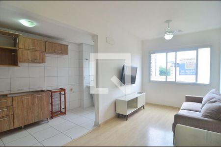 Sala de apartamento para alugar com 2 quartos, 57m² em Centro, Canoas