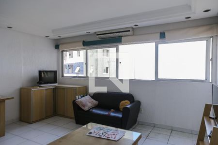 Sala de apartamento para alugar com 2 quartos, 90m² em José Menino, São Vicente