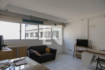 Sala de apartamento para alugar com 2 quartos, 90m² em José Menino, São Vicente