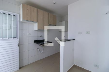 Sala / Cozinha de casa para alugar com 1 quarto, 25m² em Vila Campestre, São Paulo